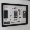Apple iPhone / iPod / Apple Watch im Bilderrahmen: DIY-Kit mit MDF-Board – Bild 4